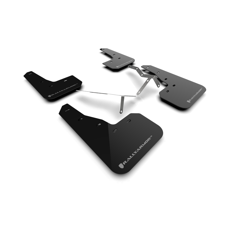 Mud Flap Kit - MF90-UR-BLK/GRY
